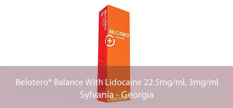 Belotero® Balance With Lidocaine 22.5mg/ml, 3mg/ml Sylvania - Georgia
