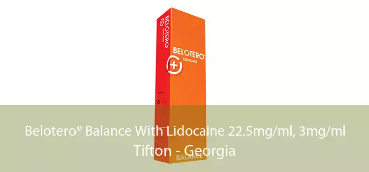 Belotero® Balance With Lidocaine 22.5mg/ml, 3mg/ml Tifton - Georgia