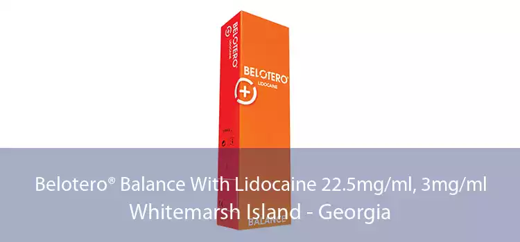 Belotero® Balance With Lidocaine 22.5mg/ml, 3mg/ml Whitemarsh Island - Georgia