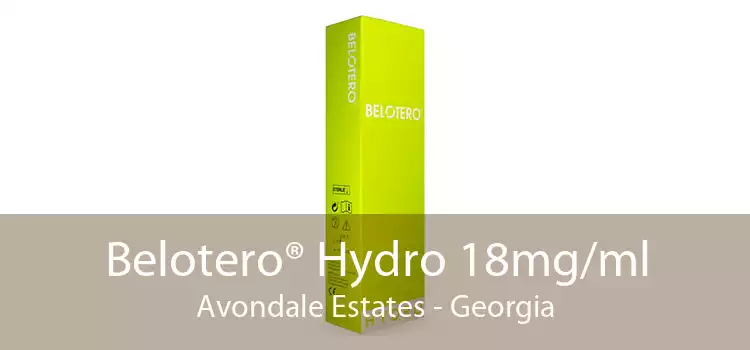 Belotero® Hydro 18mg/ml Avondale Estates - Georgia