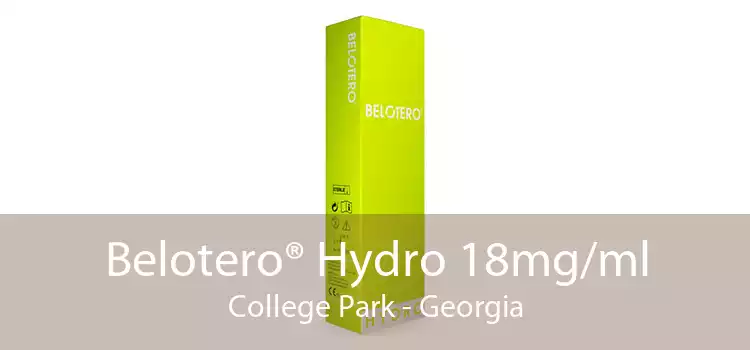 Belotero® Hydro 18mg/ml College Park - Georgia