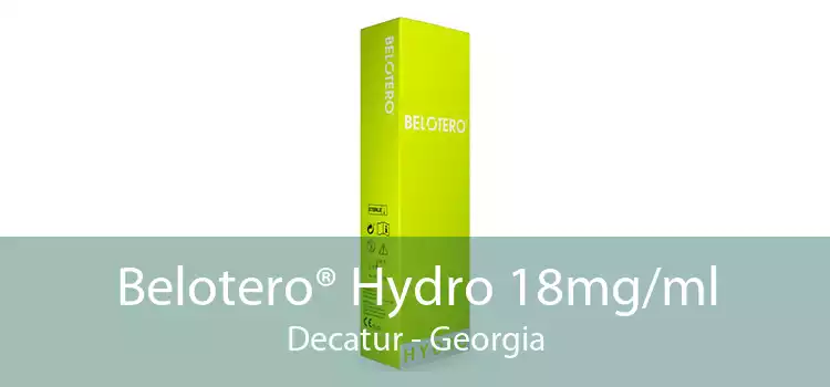 Belotero® Hydro 18mg/ml Decatur - Georgia