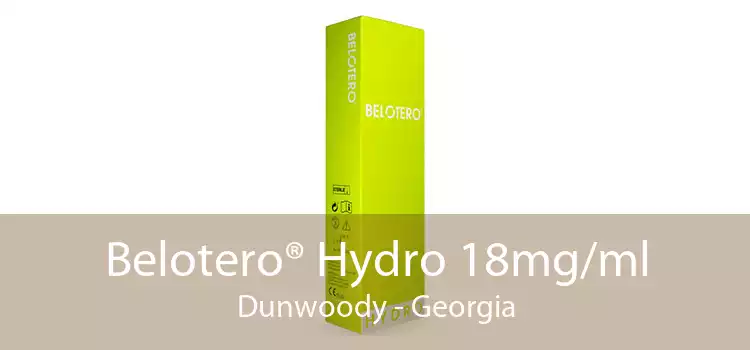 Belotero® Hydro 18mg/ml Dunwoody - Georgia