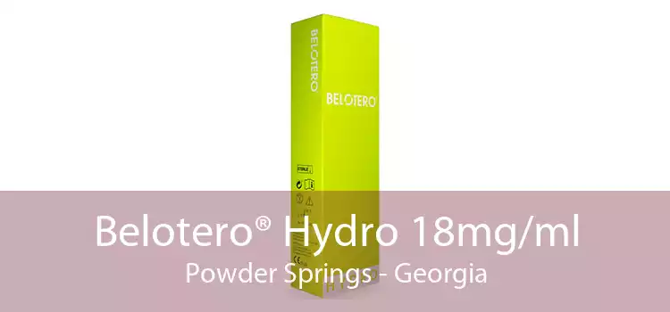 Belotero® Hydro 18mg/ml Powder Springs - Georgia