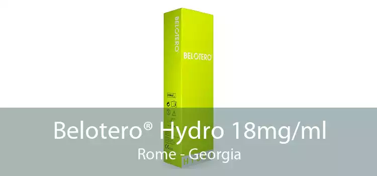 Belotero® Hydro 18mg/ml Rome - Georgia