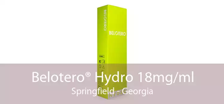 Belotero® Hydro 18mg/ml Springfield - Georgia