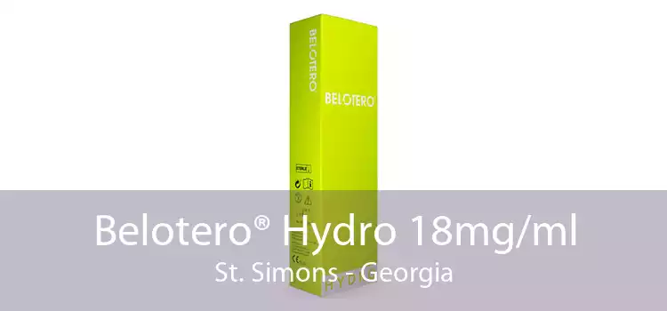 Belotero® Hydro 18mg/ml St. Simons - Georgia