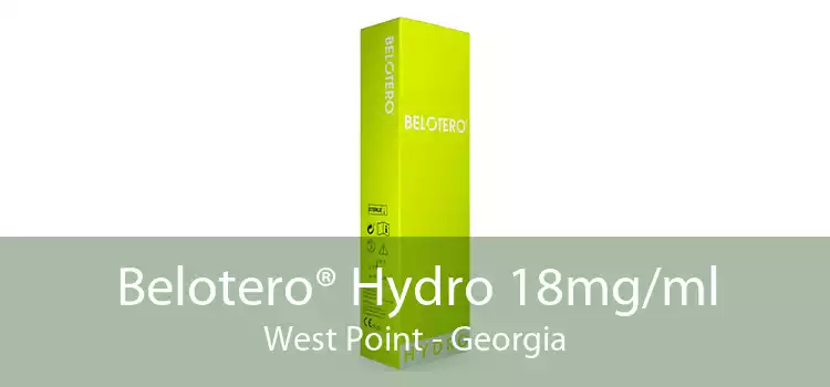 Belotero® Hydro 18mg/ml West Point - Georgia
