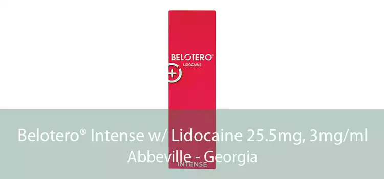 Belotero® Intense w/ Lidocaine 25.5mg, 3mg/ml Abbeville - Georgia
