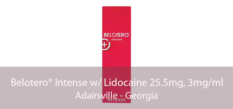 Belotero® Intense w/ Lidocaine 25.5mg, 3mg/ml Adairsville - Georgia