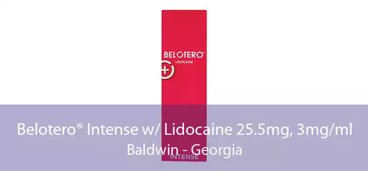 Belotero® Intense w/ Lidocaine 25.5mg, 3mg/ml Baldwin - Georgia