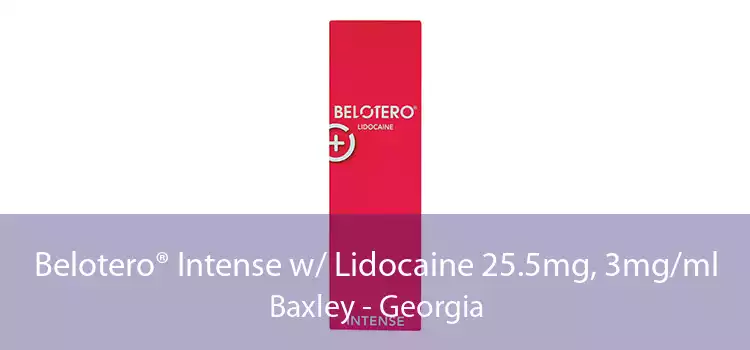 Belotero® Intense w/ Lidocaine 25.5mg, 3mg/ml Baxley - Georgia