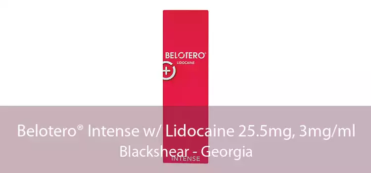 Belotero® Intense w/ Lidocaine 25.5mg, 3mg/ml Blackshear - Georgia
