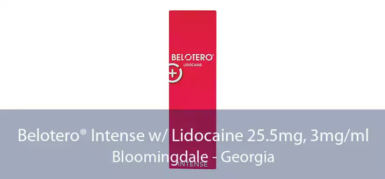 Belotero® Intense w/ Lidocaine 25.5mg, 3mg/ml Bloomingdale - Georgia