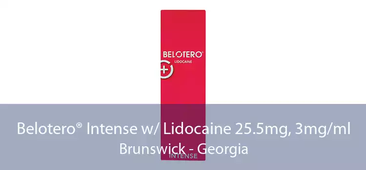 Belotero® Intense w/ Lidocaine 25.5mg, 3mg/ml Brunswick - Georgia