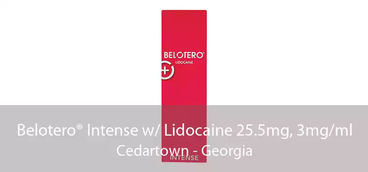 Belotero® Intense w/ Lidocaine 25.5mg, 3mg/ml Cedartown - Georgia