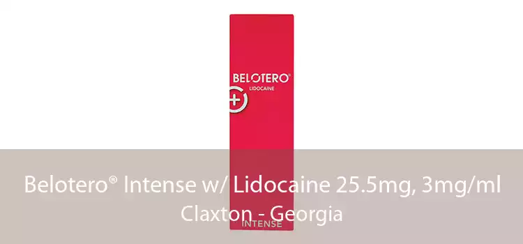 Belotero® Intense w/ Lidocaine 25.5mg, 3mg/ml Claxton - Georgia