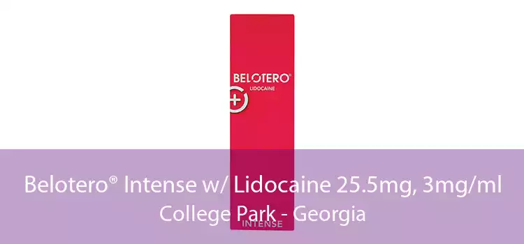 Belotero® Intense w/ Lidocaine 25.5mg, 3mg/ml College Park - Georgia