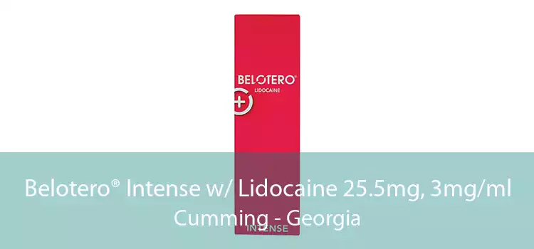 Belotero® Intense w/ Lidocaine 25.5mg, 3mg/ml Cumming - Georgia