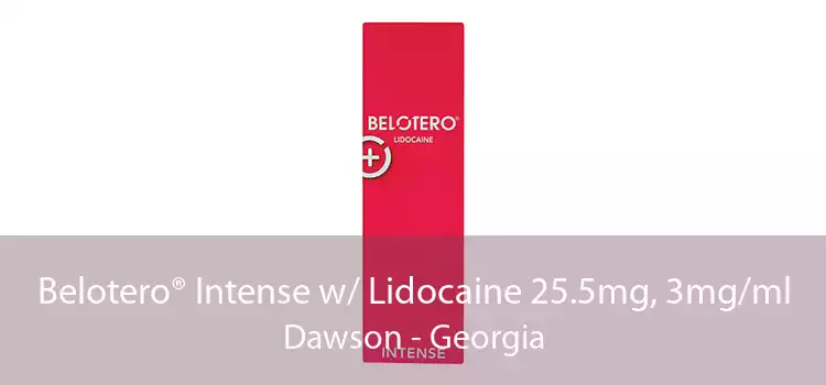 Belotero® Intense w/ Lidocaine 25.5mg, 3mg/ml Dawson - Georgia