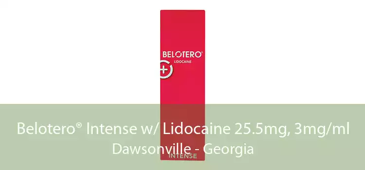 Belotero® Intense w/ Lidocaine 25.5mg, 3mg/ml Dawsonville - Georgia