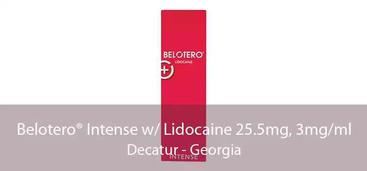 Belotero® Intense w/ Lidocaine 25.5mg, 3mg/ml Decatur - Georgia