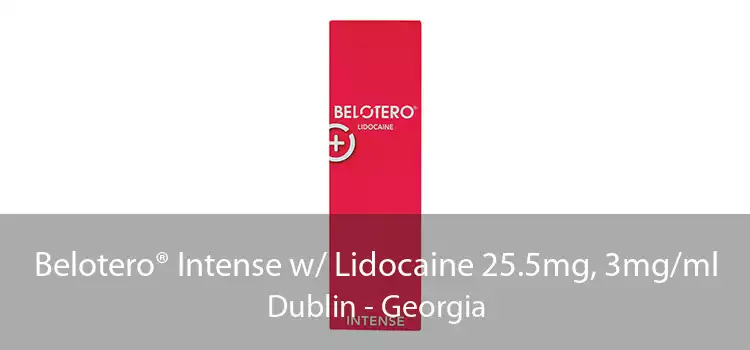 Belotero® Intense w/ Lidocaine 25.5mg, 3mg/ml Dublin - Georgia