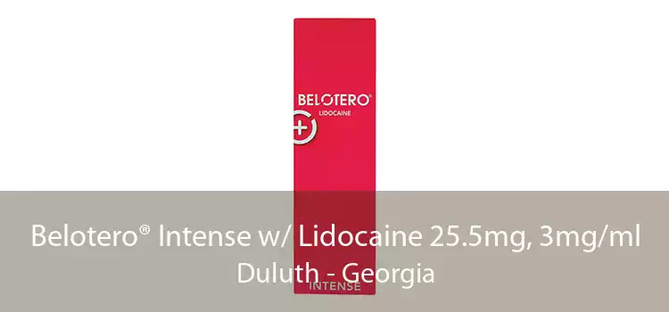 Belotero® Intense w/ Lidocaine 25.5mg, 3mg/ml Duluth - Georgia