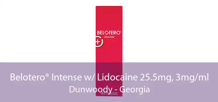 Belotero® Intense w/ Lidocaine 25.5mg, 3mg/ml Dunwoody - Georgia