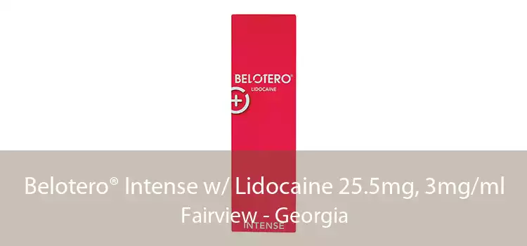 Belotero® Intense w/ Lidocaine 25.5mg, 3mg/ml Fairview - Georgia
