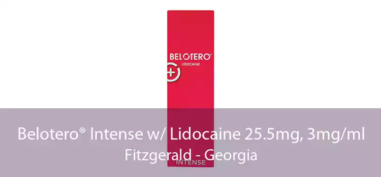 Belotero® Intense w/ Lidocaine 25.5mg, 3mg/ml Fitzgerald - Georgia