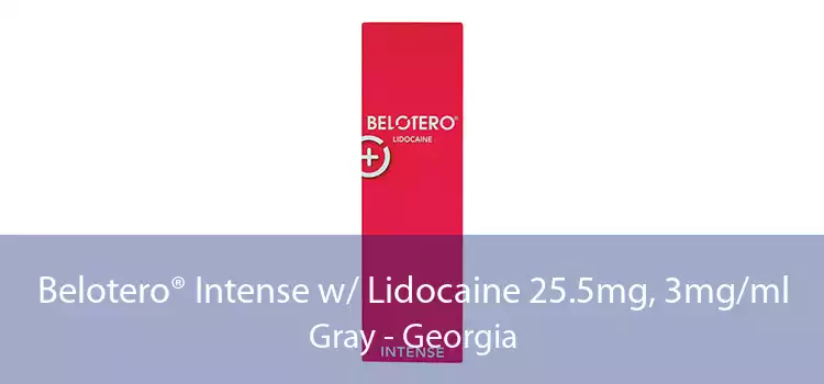 Belotero® Intense w/ Lidocaine 25.5mg, 3mg/ml Gray - Georgia