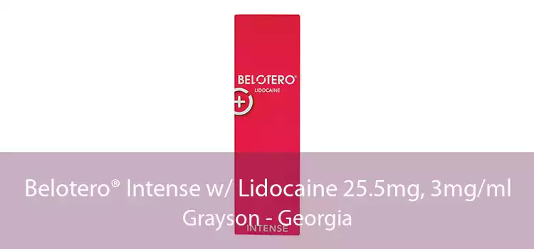 Belotero® Intense w/ Lidocaine 25.5mg, 3mg/ml Grayson - Georgia