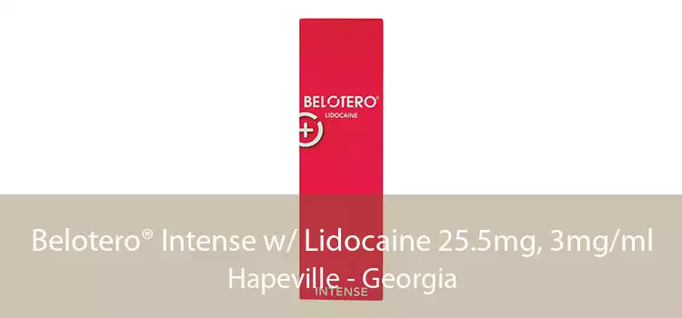 Belotero® Intense w/ Lidocaine 25.5mg, 3mg/ml Hapeville - Georgia