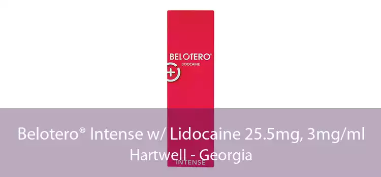 Belotero® Intense w/ Lidocaine 25.5mg, 3mg/ml Hartwell - Georgia