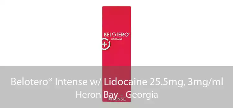 Belotero® Intense w/ Lidocaine 25.5mg, 3mg/ml Heron Bay - Georgia