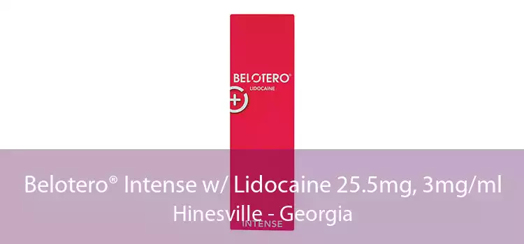 Belotero® Intense w/ Lidocaine 25.5mg, 3mg/ml Hinesville - Georgia