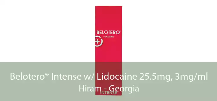 Belotero® Intense w/ Lidocaine 25.5mg, 3mg/ml Hiram - Georgia