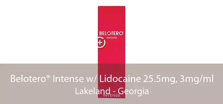 Belotero® Intense w/ Lidocaine 25.5mg, 3mg/ml Lakeland - Georgia