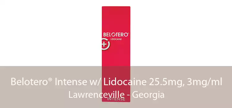 Belotero® Intense w/ Lidocaine 25.5mg, 3mg/ml Lawrenceville - Georgia