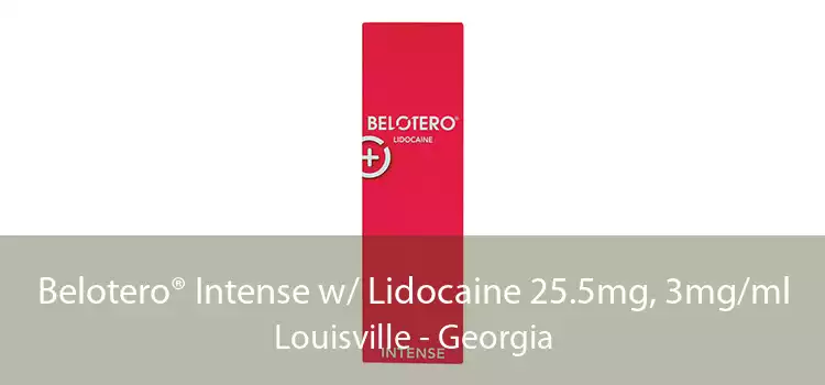 Belotero® Intense w/ Lidocaine 25.5mg, 3mg/ml Louisville - Georgia