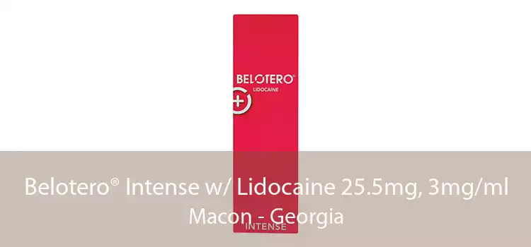 Belotero® Intense w/ Lidocaine 25.5mg, 3mg/ml Macon - Georgia