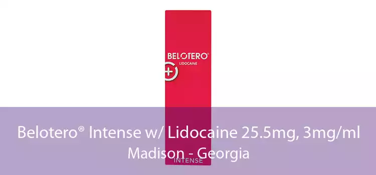 Belotero® Intense w/ Lidocaine 25.5mg, 3mg/ml Madison - Georgia