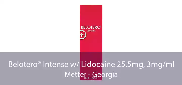 Belotero® Intense w/ Lidocaine 25.5mg, 3mg/ml Metter - Georgia