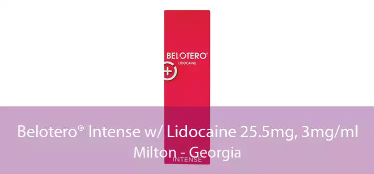 Belotero® Intense w/ Lidocaine 25.5mg, 3mg/ml Milton - Georgia