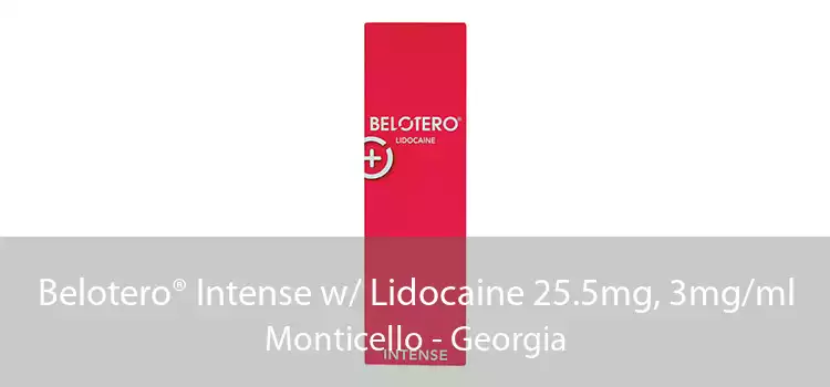 Belotero® Intense w/ Lidocaine 25.5mg, 3mg/ml Monticello - Georgia