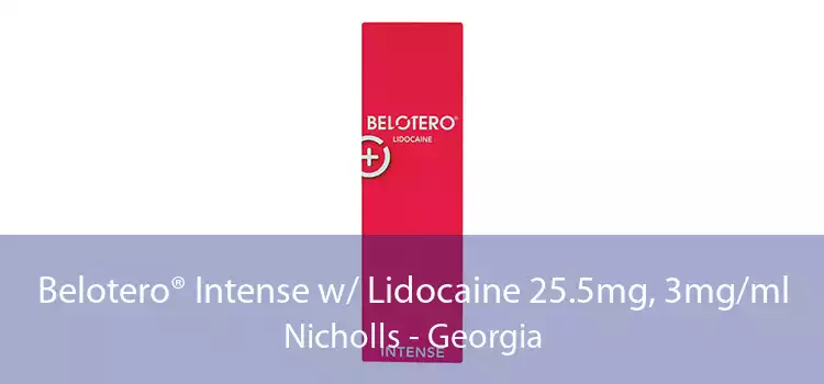Belotero® Intense w/ Lidocaine 25.5mg, 3mg/ml Nicholls - Georgia