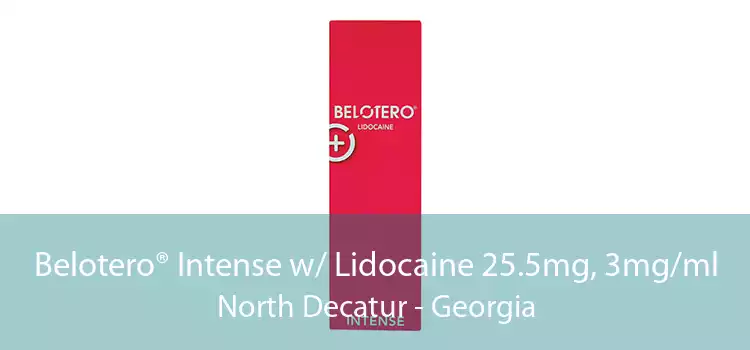 Belotero® Intense w/ Lidocaine 25.5mg, 3mg/ml North Decatur - Georgia