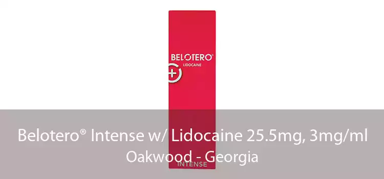 Belotero® Intense w/ Lidocaine 25.5mg, 3mg/ml Oakwood - Georgia