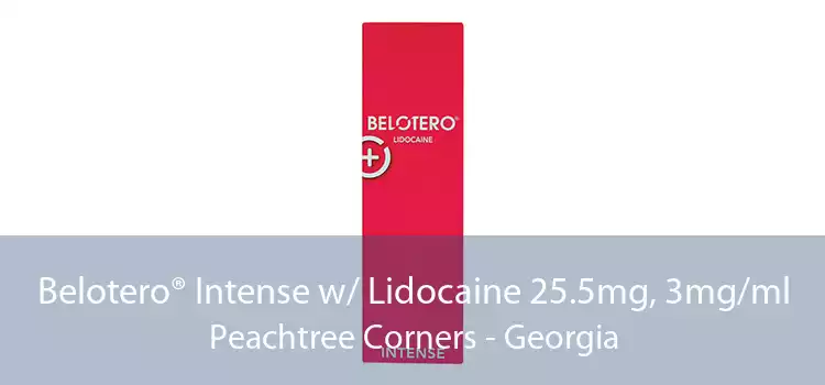 Belotero® Intense w/ Lidocaine 25.5mg, 3mg/ml Peachtree Corners - Georgia